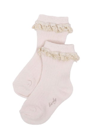 Livly Lace Socks Strumpor & strumpbyxor Dam Rosa 27