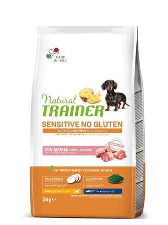 Natural Trainer Sensitive Senza Glutine Crocchette Al Salmone