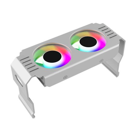 Minnekjøler for stasjonær PC 5V 3PIN ARGB 4Pin PWM Kjølevifte med Brakett Enkel Installering for PC Gaming Kjøleribbe