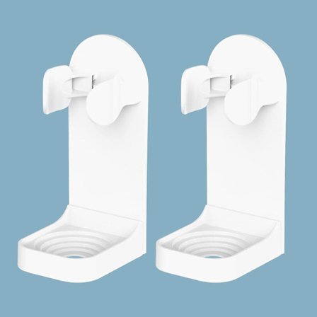 Elektrisk tandborsthållare; 2-pack.