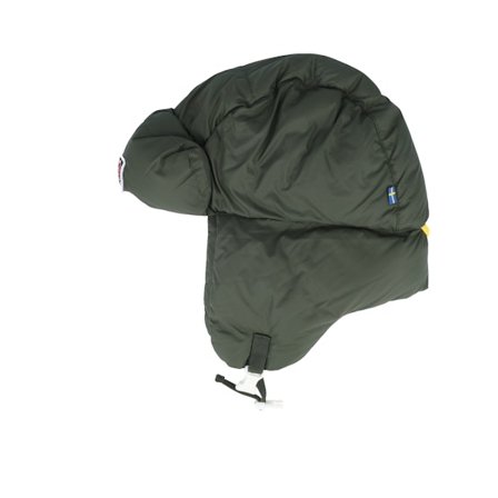 Fjällräven - Groen trapper Beanie - Expedition Down Heater Deep Forest Trapper @ Hatstore