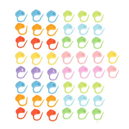 50 st Återanvändbara Lätta Stickmarkörer Virkning Låsande Syringar DIY Tillbehör