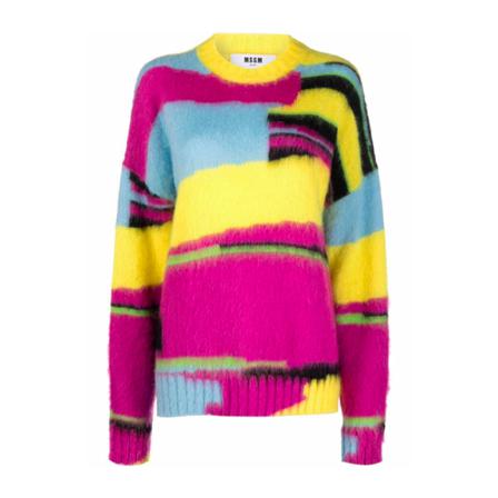 Msgm Trui , Roze , Dames , Maat: S