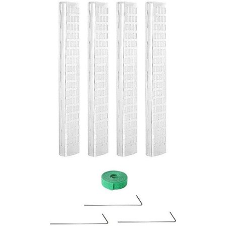 4 kpl Sammalkepit kiipeilykasveille 61 cm Kasvituki Keppi Kasvi A