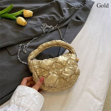 Messenger Axelväska Crossbody Väskor GULD