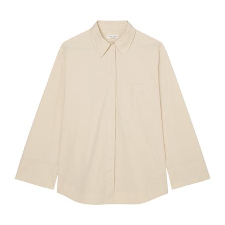 Marc O'polo - Skjortor - Beige - Dam - Storlek: S, Dam, Storlek: S