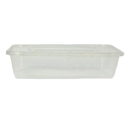 UDL Rektangulära Plastbehållare för Mat (5-pack) 50 Clear 500ml