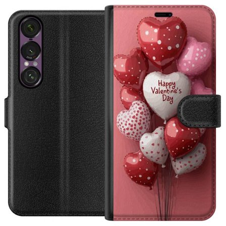 Kompatibelt Lommeboketui til Sony Sony Xperia 1 VII Valentinsballonger