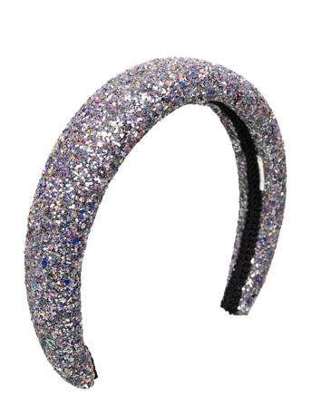 Jazzy Hairbrace Accessories Hair Accessories Hair Band Silver Becksöndergaard