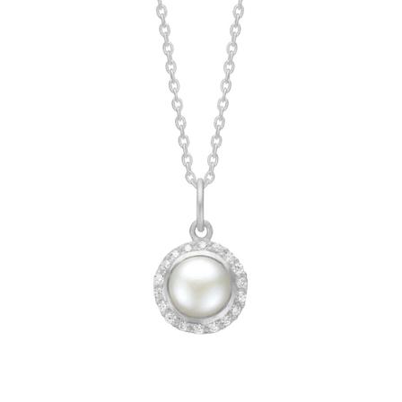 Frk. Lisberg, Necklaces Grijs, Dames, Maat:S