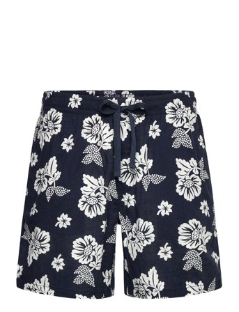 Tjm Slub Aop Beach Short Ext Navy Tommy Jeans