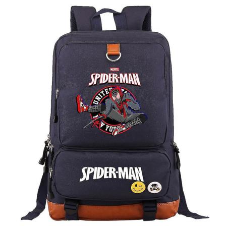 Spiderman skolebogstasker - Unisex børn, piger drenge rygsæk til teenagere og voksne - multi-purpose bærbar rejsetaske til studerende 1