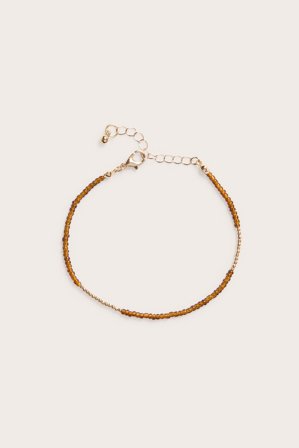 Kappahl | Rannekoru pienillä helmillä Kulta ONE SIZE | Kulta