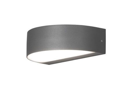 Konstsmide Monza vegglampe m/husnummer 2x4,5W LED