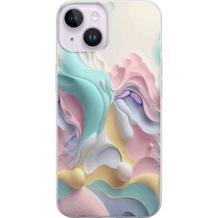 Kompatibel Mobilcover til Apple Apple iPhone 15 Plus Pastel