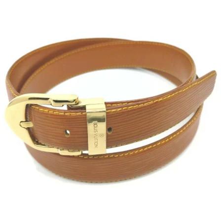 Louis Vuitton Vintage, Pre-owned Leather belts Bruin, Dames, Maat:ONE Size