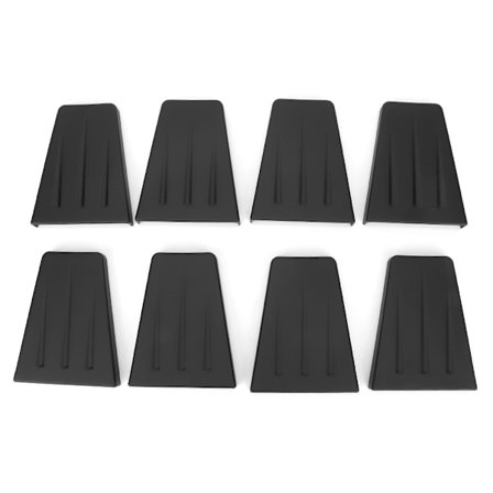 8 kpl Ovien Saranojen Peitetrimmit Tarvikkeet Sopii Jeep Wrangler JK 4-Ovelle 2007-2016