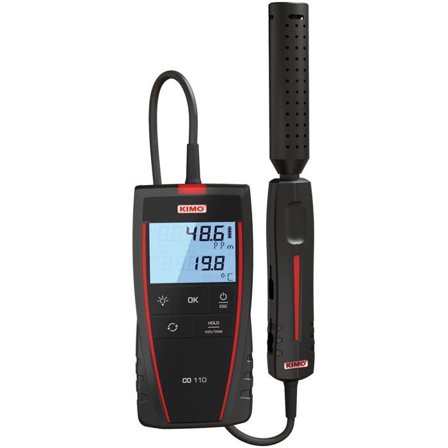 Kimo CO110 Karbonmonoksidmåler, Måleinstrumenter