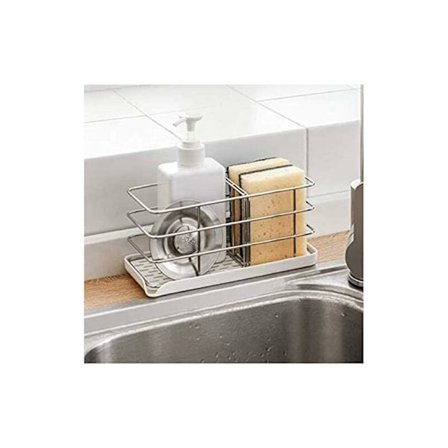 Tiskialtaan pesuaineteline ja tiskirättiteline