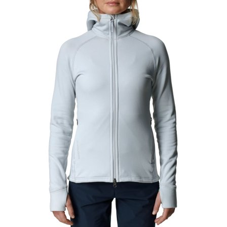 Houdini Women's Power Houdi-2021 Women Mid layer tops Grey L