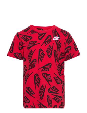 Nkb Mnsw Aop Tee T-shirt Multi/mønstret Nike