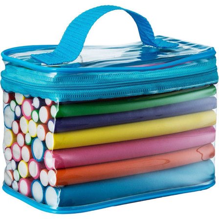 TG 42st Curl Sponge Hair Roller Set - Vaahtokiekkokiertäjä, Joustaville kiharoille