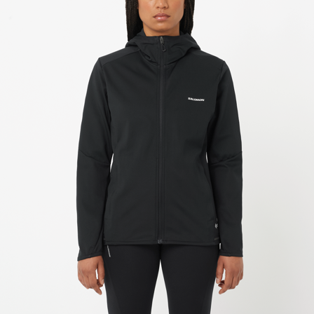 Salomon - Jakker Klær Gore-tex Sshell Jkt W - Deep Black