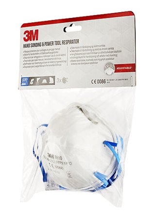 3M STØVMASKE 8810 FFP2 UTEN VENTIL 3STK