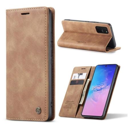 CaseMe vintage Samsung Galaxy S10 Lite fodral - Brun Brun