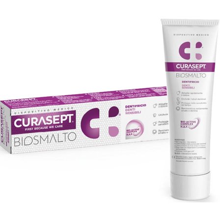 Curasept Biosmalto Dentifricio per Denti Sensibili 75ml