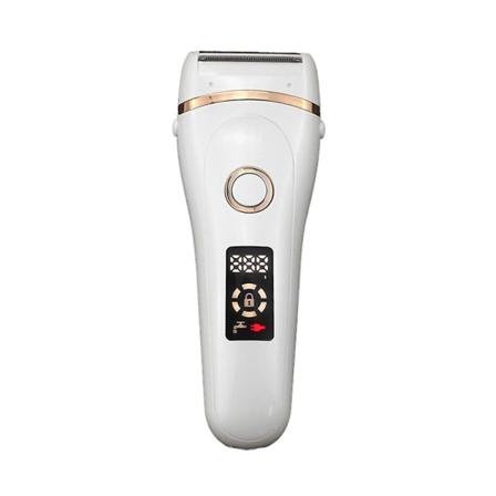 S hk inen epilaattori USB-vesitiivis LCD-n ytt Naisten partakone Trimmer Koko kehon karvanpoistoinstrumentti Koti