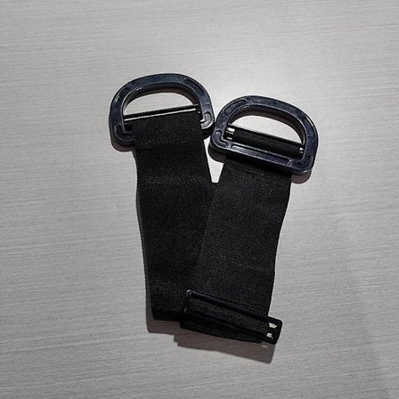 Sorte flytte- og løftestropper til møbler, kasser, byggeri, løftestropper (2 stk.)