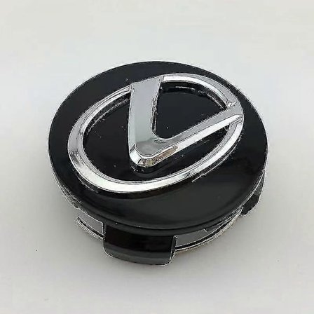 For Lexus 62mm Lexus Bilhjul Senter Plastdeksel - Svart (4-pakning)