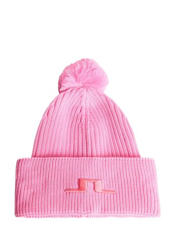 J. Lindeberg Grace Beanie - Pink - ONE SIZE