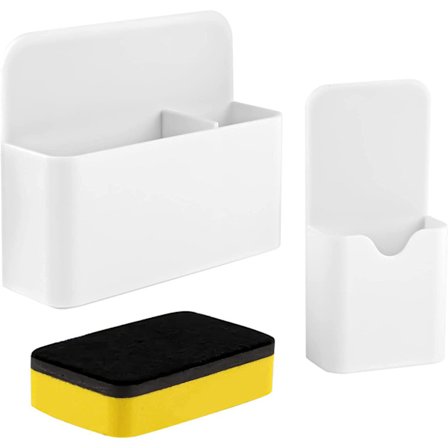 Magnetisk tavlepenn holder, whiteboard penn holder, magnet penn holder, magnetisk penn holder for kjøleskap, whiteboard, skap, skole, kontor, hjem, 