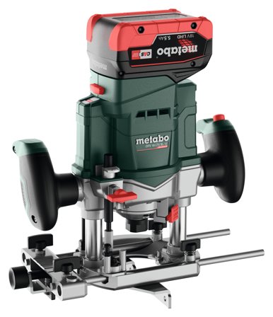 Metabo OVF18LTXBL Handöverfräs med batteri, utan laddare, Maskiner