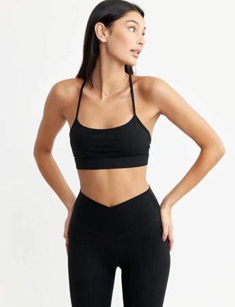 Drop of Mindfulness Ultimate Mini Strap Bra - Black - L