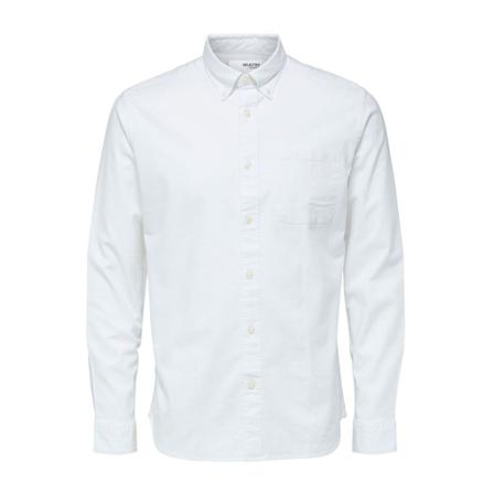 Selected Homme - Skjortor - Vit - Herr - Storlek: 2xl, Herr, Storlek: 2XL