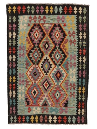 Pequeno Kilim Afegão Old Style Tapete 120X175 Lã, Carpetvista