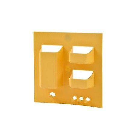 Tannbørste Vaskehylle Fri Stansing Baderom Toalett Servant Veggmontert Toalett Oppbevaring Yel OTQ