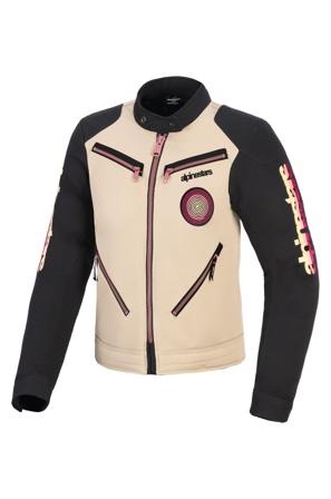 MC-Jakke Alpinestars Stella Grace Dame aluminium_svart L
