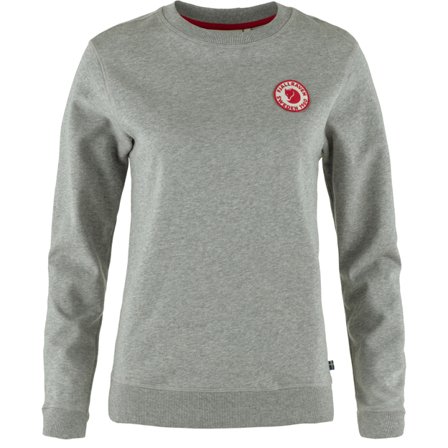 Fjällräven 1960 Logo Badge Pull XL - female - Grey-Melange - Pulls & knitwear