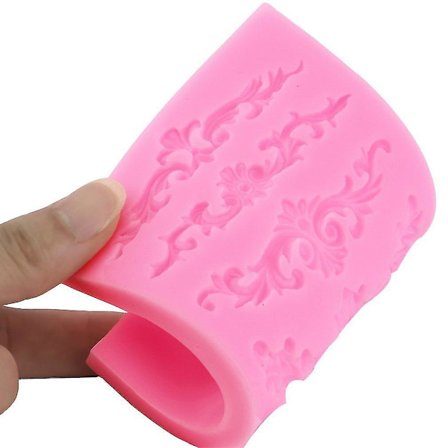 Blomsterformet Chokolade Slik Gele 3D Silikonform