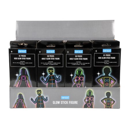 Vuxen Glow Stick Figur