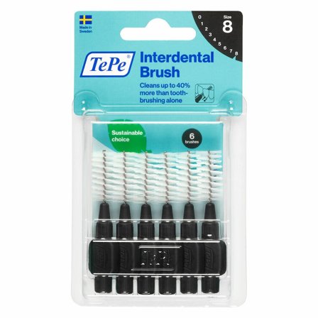 TePe Original Nero Scovolino Per Pulizia Interdentale Misura ISO