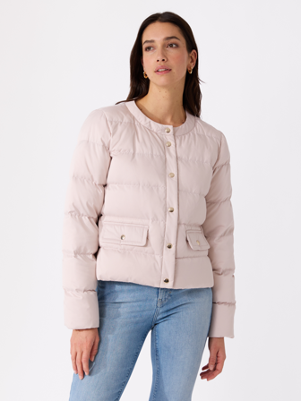 MATCH - Minnie dunjakke - Marie Philippe - Str. 38 - Dame - Jakker & Kåper - Hvit - 100% polyester - resirkulert