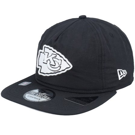 New Era - NFL Black snapback Czapka Z Daszkiem - Kansas City Chiefs Everyday Nylon Black Strapback @ Hatstore
