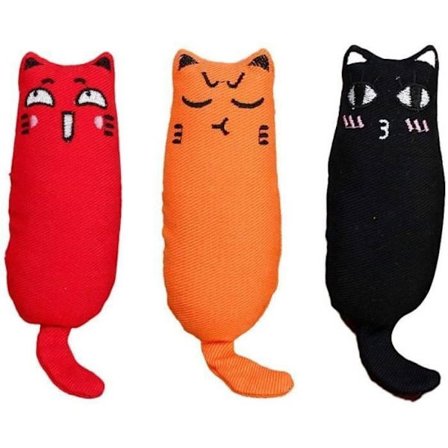 Katte Hunde Katteurt Bløde Legetøj, Kattelegetøj Katteurt Spingere Legetøj, Katte Tandrensning Pude Kradse Tænder