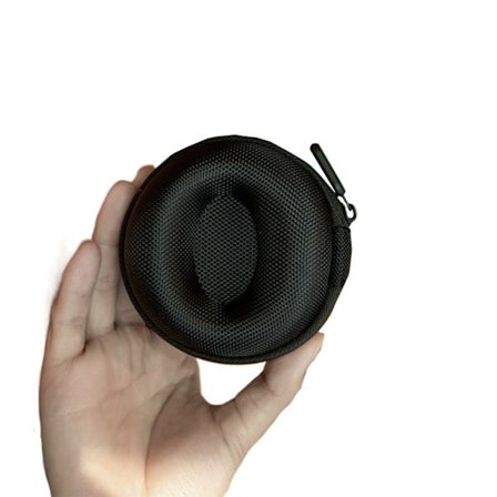 Bærbar Enkel Klokke Oppbevaringsboks Liten Klokkeholder Reiseveske med Glidelås