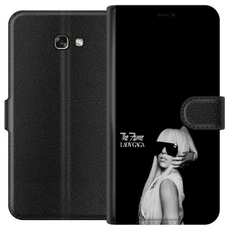 Kompatibel Tegnebogsetui til Samsung Galaxy A3 (2017) Stranger Things plakat med cyklende silhuetter og rød lynstorm i dramatisk retrodesign